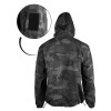 BUNDA (ANORAK) BOJOVÁ NEZATEPLENÁ S KAPUCŇOU - DARK CAMO