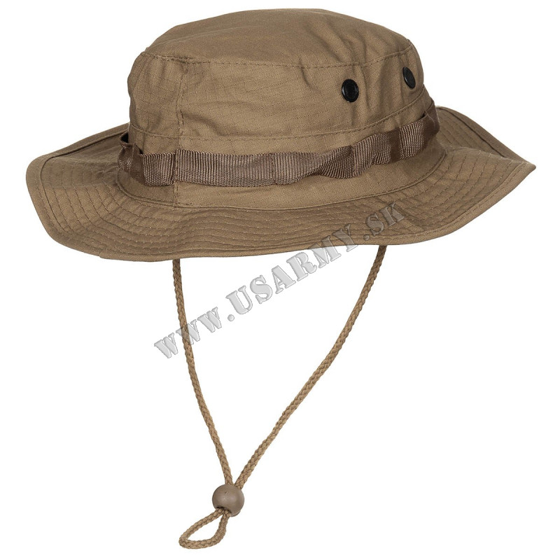 KLOBÚK BOONIE GI RIP-STOP - COYOTE 