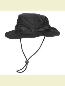 KLOBÚK BOONIE GI ORIG. US RIP-STOP ČIERNA