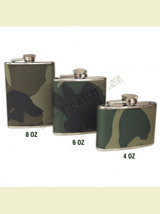 PLOSKAČKA 8 OZ (220 ML) WOODLAND