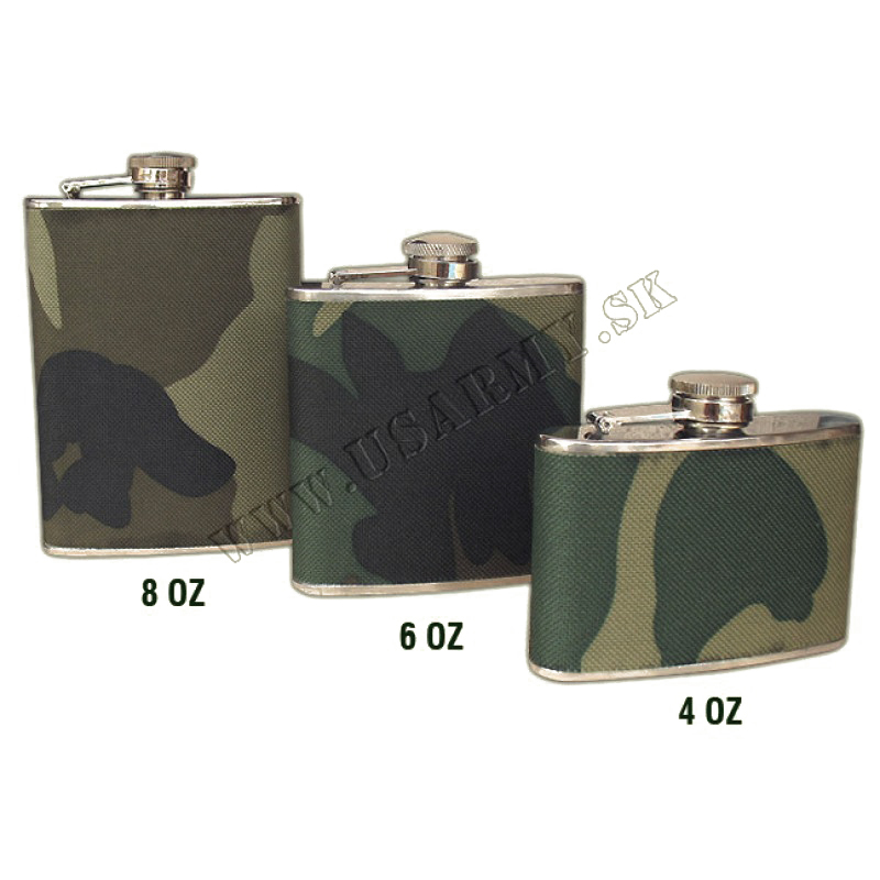 PLOSKAČKA 8 OZ (220 ML) WOODLAND