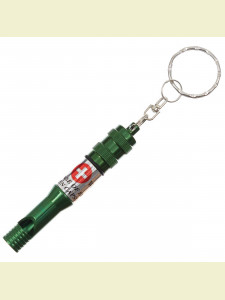 PÍŠŤALKA SIGNÁLNA 9,0 CM - OLIV ZELENÁ