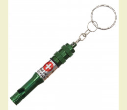 PÍŠŤALKA SIGNÁLNA 9,0 CM - OLIV ZELENÁ