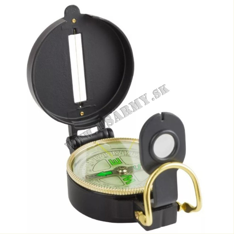 KOMPAS SCOUT KOVOVÝ ČIERNY