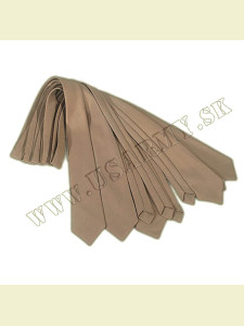 KRAVATA SLUŽOBNÁ KHAKI BÉŽOVÁ