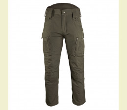 NOHAVICE SOFTSHELL ASSAULT S VODNÝM STĹPCOM 5000 mm - RANGER ZELENÁ