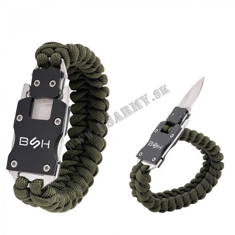 NÁRAMOK PARACORD S NOŽOM