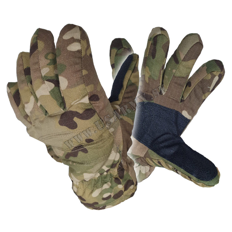 RUKAVICE PolarTec ZATEPLENÉ ZIMNÉ - Tac Op CAMO