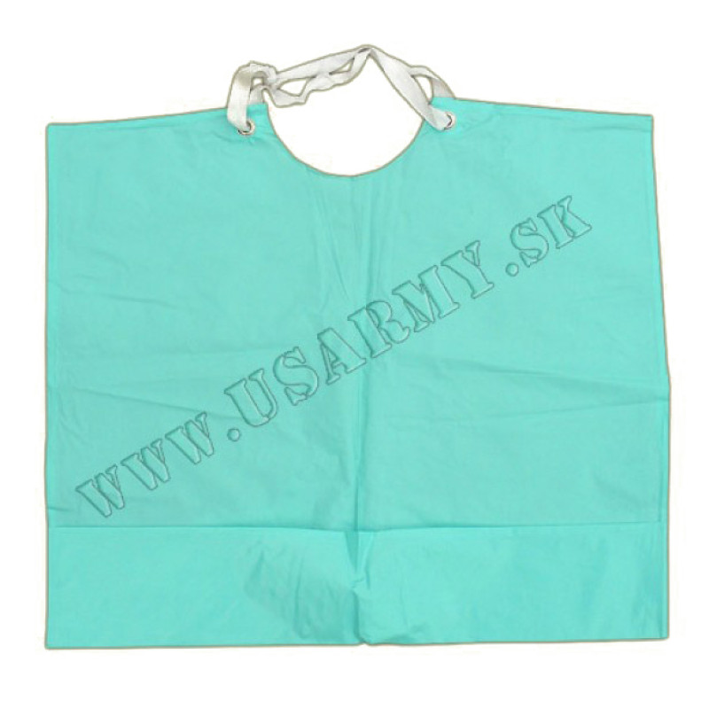 ŠATKA ZUBÁRSKA - PODBRADNÍK PVC 60x50 CM - SVETLO ZELENÁ