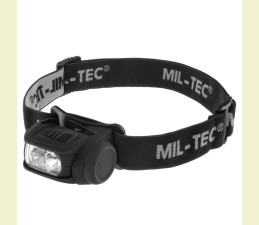 SVIETIDLO (ČELOVKA) LED SO 4 FARBAMI SVIET...