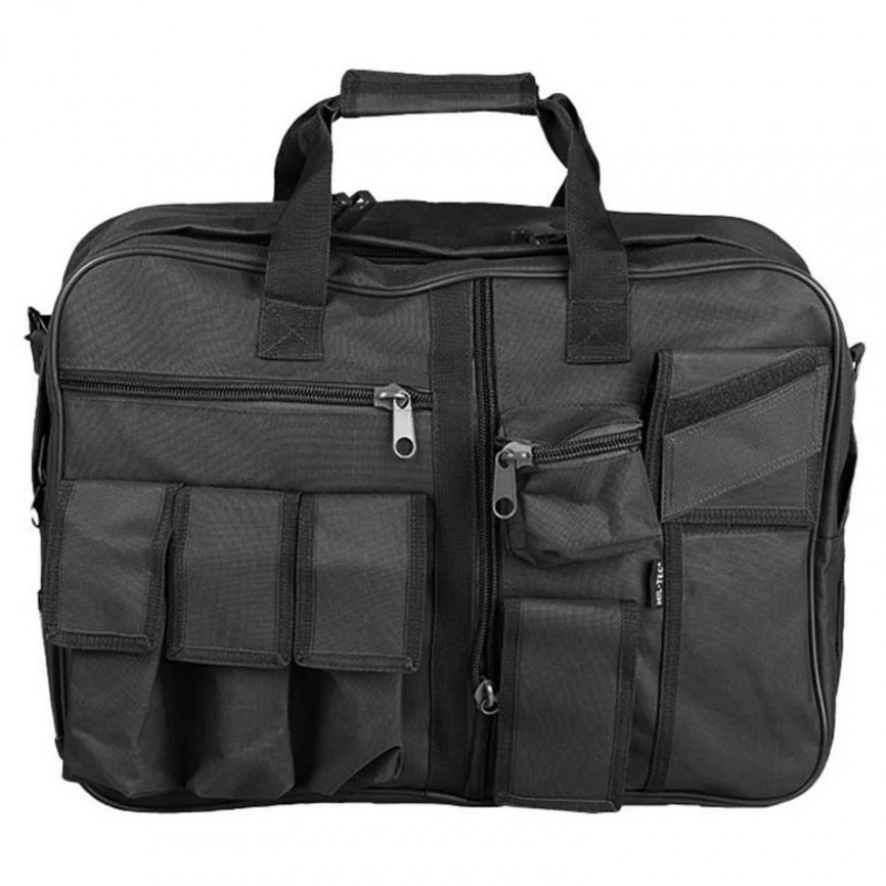 TAŠKA CARGO (AJ AKO RUKSAK) 40 LTR MULTIFUNKČNÁ ČIERNA S 8 VRECKAMI NA VONKAJŠEJ STRANE