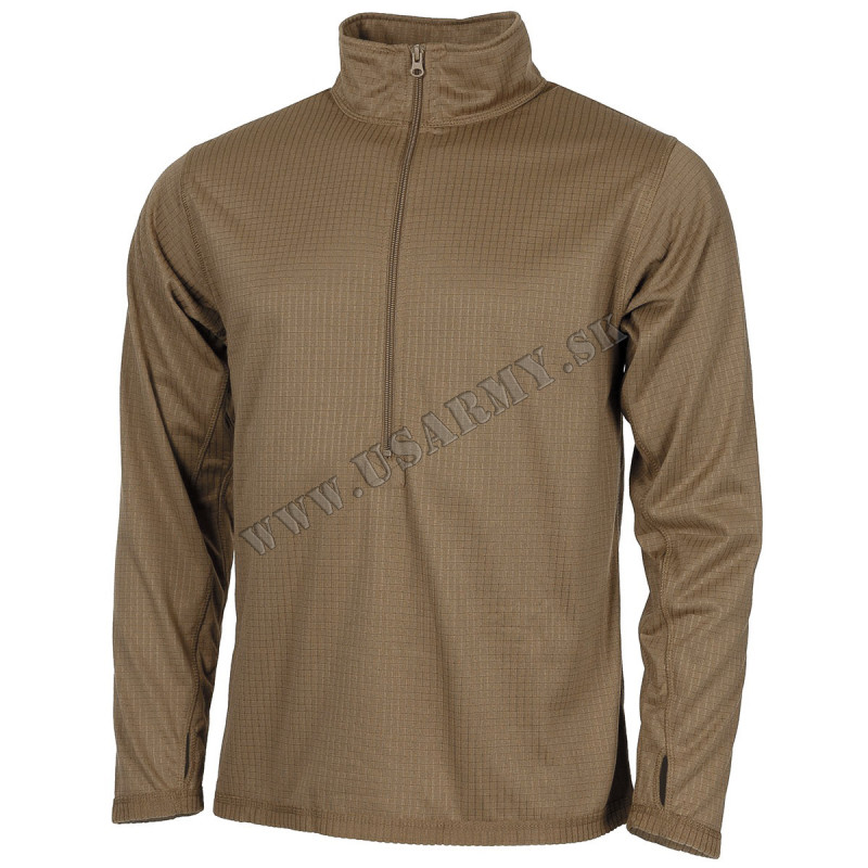 NÁTELNÍK SPODNÝ FUNKČNÝ TERMO TROYER US LEVEL II GEN.III MIL-SPEC - COYOTE