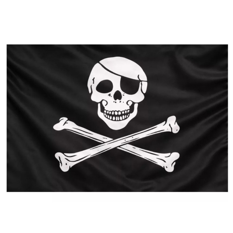 VLAJKA PIRÁT - 150 x 90 cm 